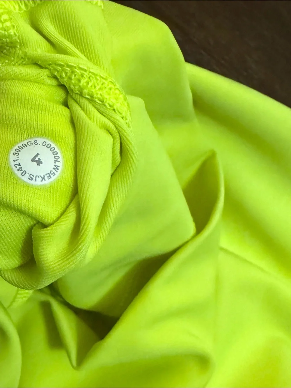 lululemon athletica Neon Yellow High-Rise Leggings